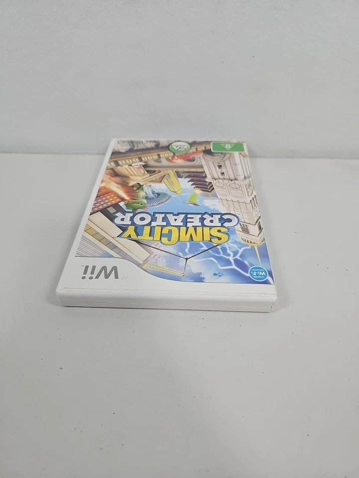 SimCity Creator Nintendo Wii Game Gc With Manual  - Image 4 of 4