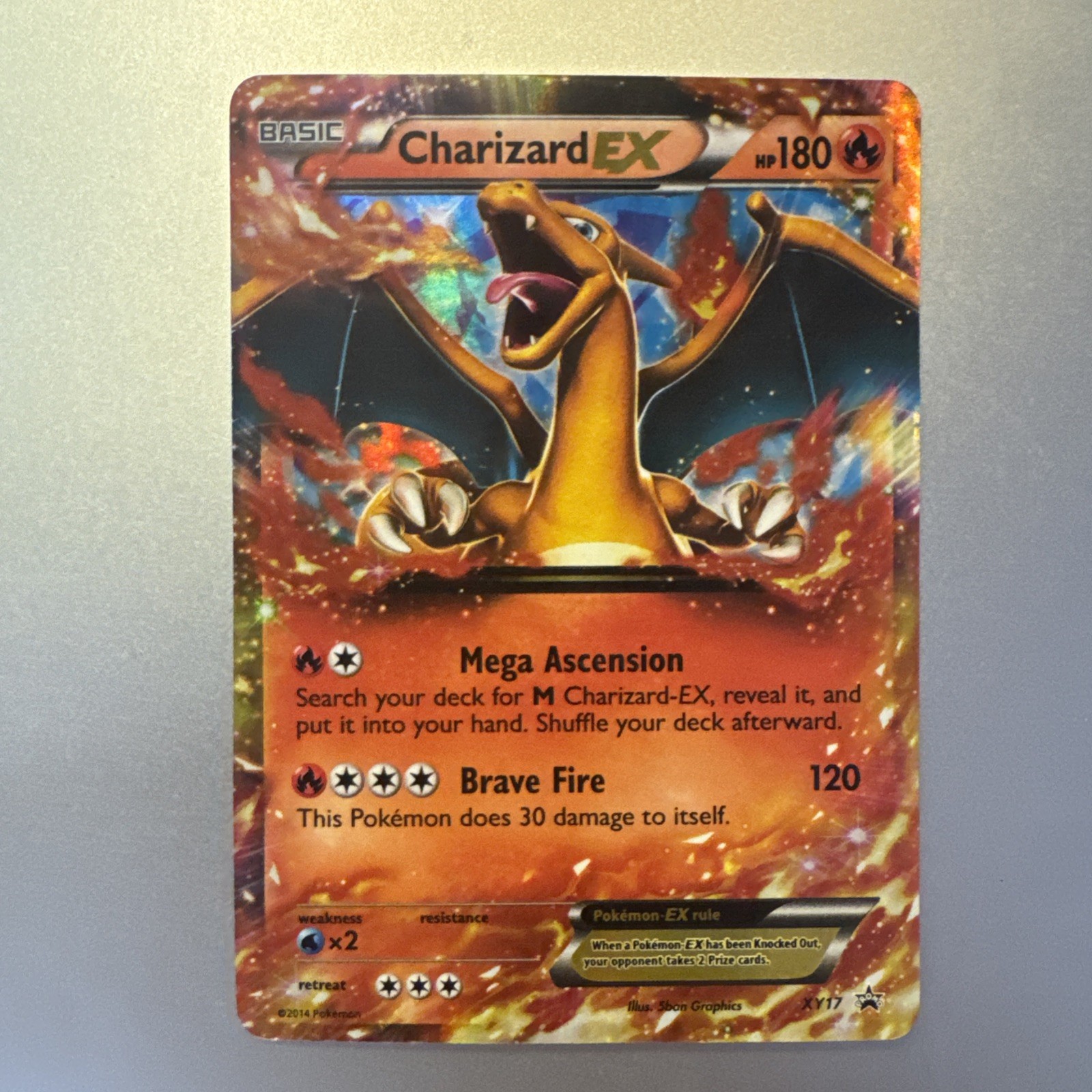 Charizard EX XY17 XY Holo PROMO Lightly Played