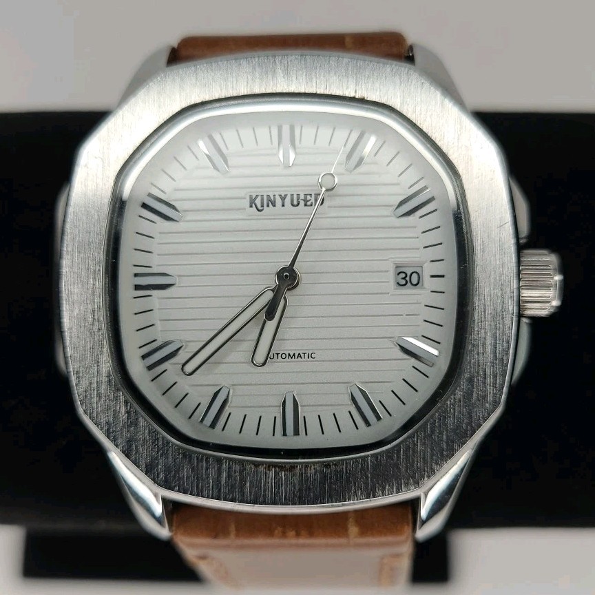 KINYUED Automatic Skeleton Mechanical Watch 30M W… - image 2