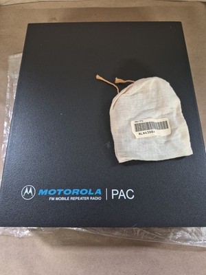 Motorola PAC FM Mobile Repeater Radio H13TTY3110A NOS With Key