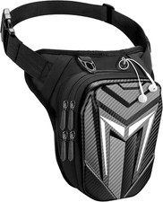 Marsupio Moto, Espandibile EVA Borsa Uomo/Donna Cintura Cosciale Regolabile, Bor