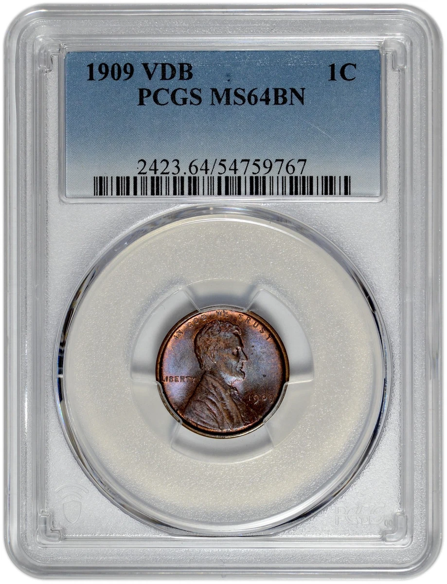 1909 Vdb Penny Pcgs for sale | eBay