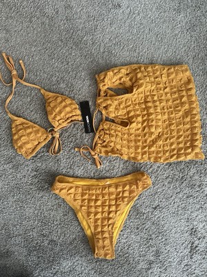 Serena Bubble 3 Piece Bikini Set - SMALL