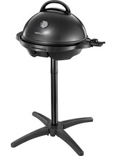 George Foreman Indoor & Outdoor BBQ Grill – 2400W, 15 portions, stand, non-stick