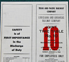 1964 Texas & Pacific Railway Louisiana Arkansas Railway Mansura Lobdell Junction — photo 2