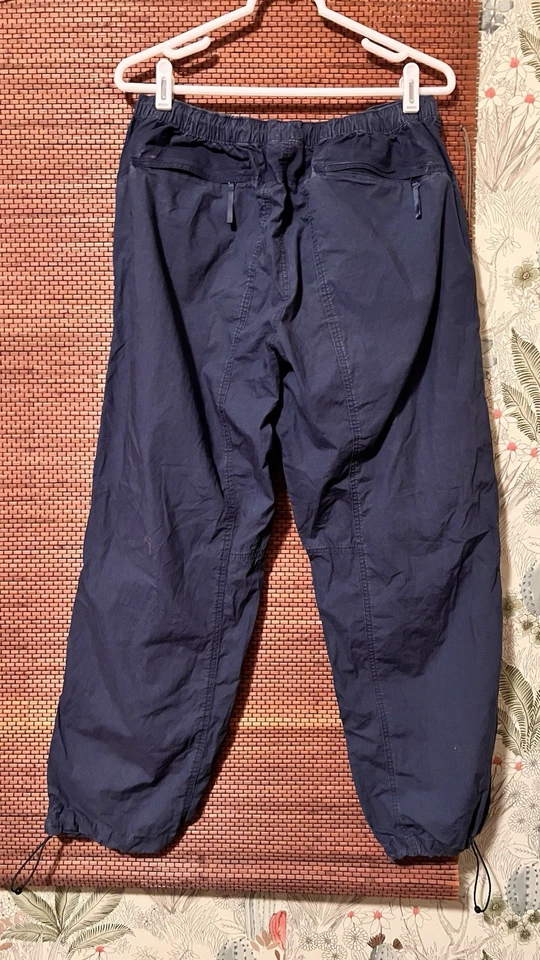 Pantalón Jogger Supreme Spellout Bordado Ripstop Azul M Foto 2 de 4