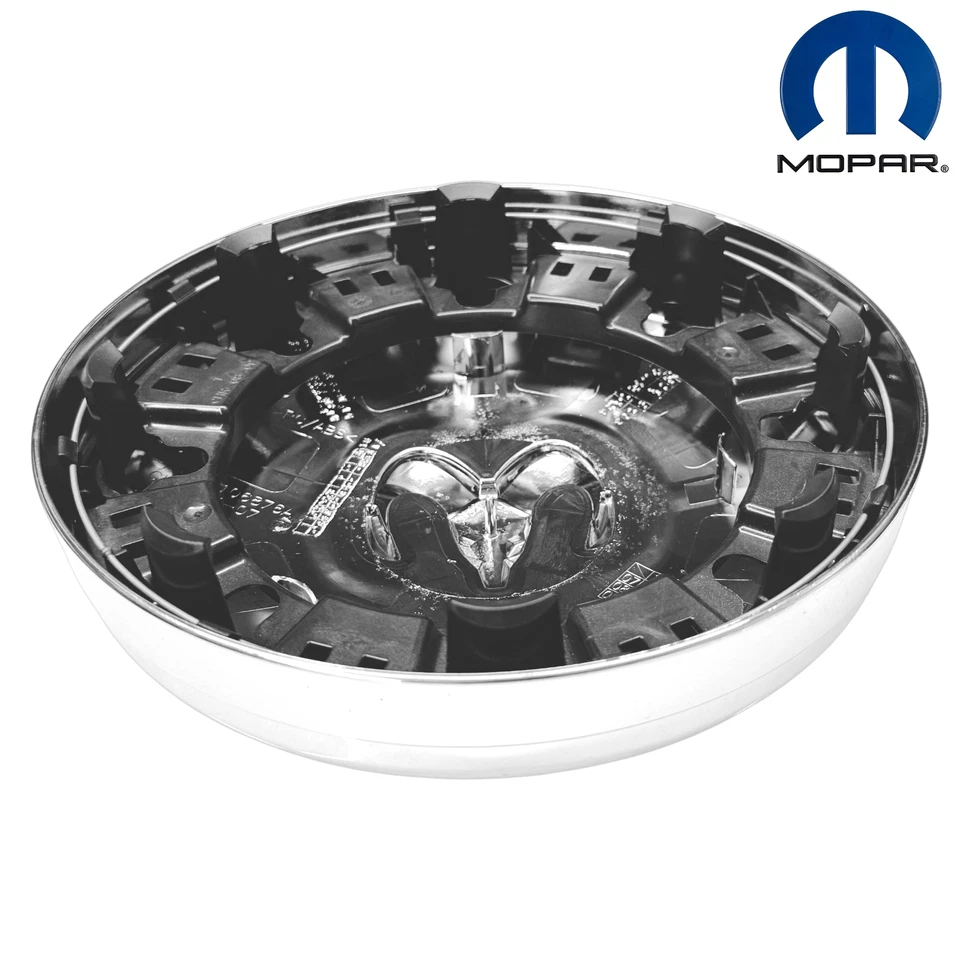 Tapacubos centrales rueda delantera 2003-2018 Dodge Ram 1500 2500 doble MOPAR JUEGO OEM Foto 3 de 4
