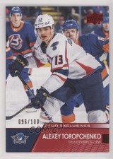2021-22 Upper Deck AHL Exclusives 96/100 Alexey Toropchenko #31 Rookie RC 0sw9