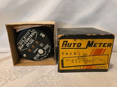 Auto Meter Rev-Control Model 452 NOS Open Box