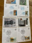 France beautiful SILK 66 different FDC covers from 2001 complete year