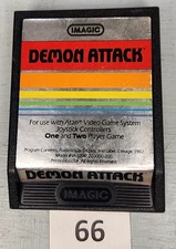 VINTAGE Demon Attack ATARI 2600 Cartridge Only 1982 IMAGIC Game Tested GOOD 66