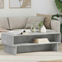 Couchtisch Betongrau 100 X 46 X 35 Cm Holzwerkstoff
