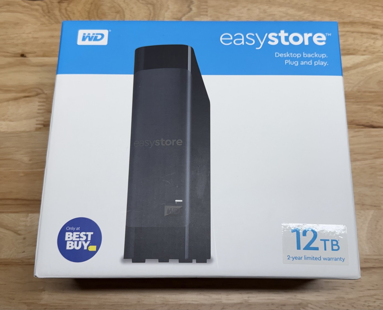 Western Digital Easystore 12TB 3.5" External USB Hard Drive