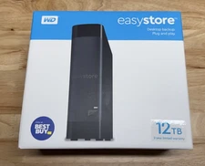 Western Digital Easystore 12TB 3.5" External USB Hard Drive
