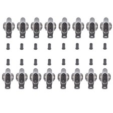 16 Pcs 17-4ph Roller Rocker Arms For Pontiac 287-455 V8 4.3l 1.65 Ratio 716