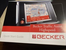 BECKER Traffic Assist Highspeed Navigation Bedienungsanleitung  2006
