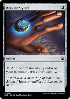 NM Arcane Signet, MTG, Modern Horizons 3 Commander, Magic the Gathering, 283 *D