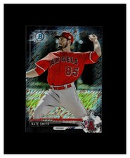 2017 Bowman Chrome Mini Prospects Black Shimmer Refractor #BCP93 Nate Smith /100