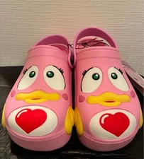Don Quijote Donko Penguin Sandals 23.0cm Pink Slip-On Limited Exclusive New