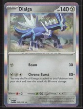 Dialga #095/132 Rare, Holo ME01: Mega Evolution Pokemon