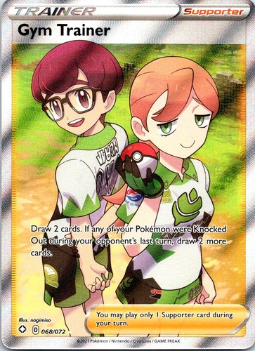 Gym Trainer 068/072 Ultra Rare Shining Fates Pokemon Holo Near Mint