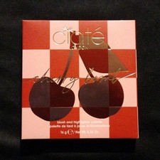 Ciaté London Cherry Bomb Blush & Highlighter Palette 16g 0.56 oz Makeup