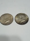 KENNEDY HALF DOLLARS, 1967 and 1969 40% Silver