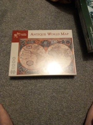 Antike Weltkarte 1000 Teile Puzzle 