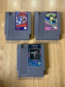 Lote Nintendo NES - 3 Carros + 2 Cajas - Mega Man Battletoads Ninja Turtles