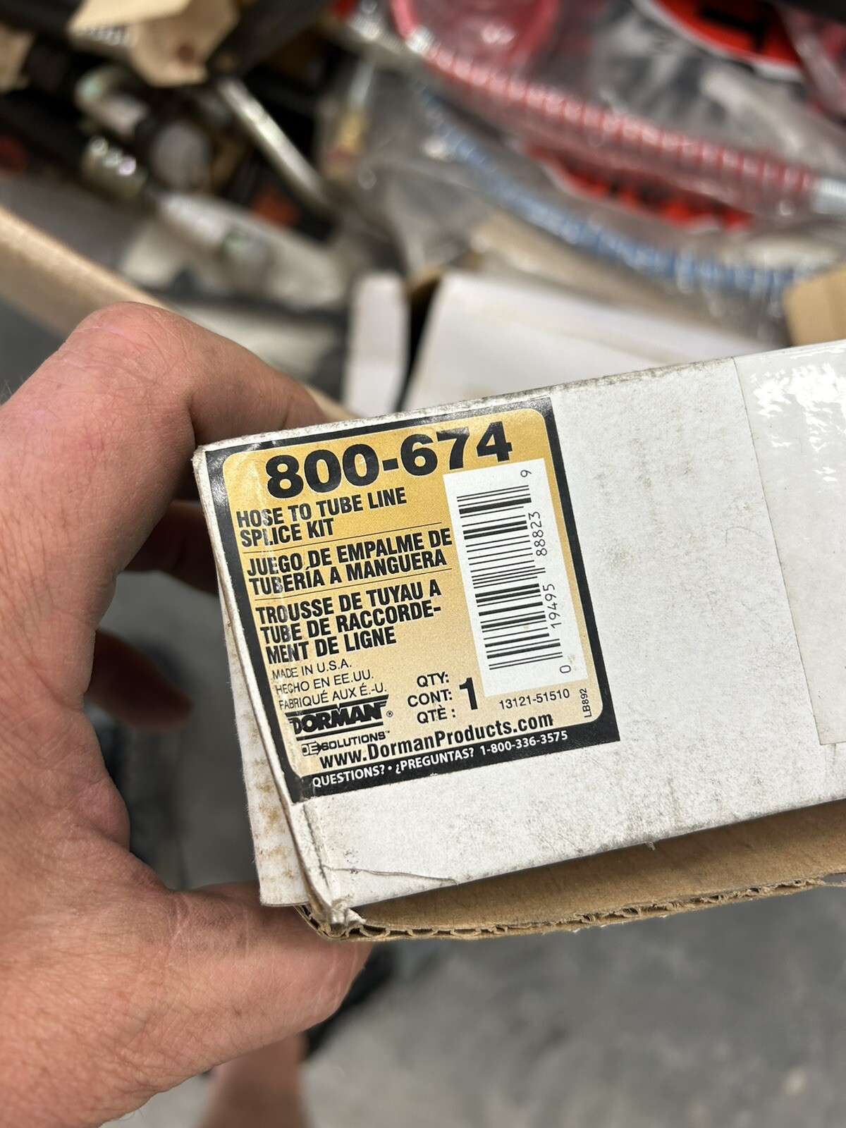 Dorman A/C Line Repair Kit , PN 800674 F7 eBay