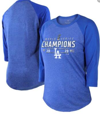 L A Dodgers Fanatics Women's 2020 World 