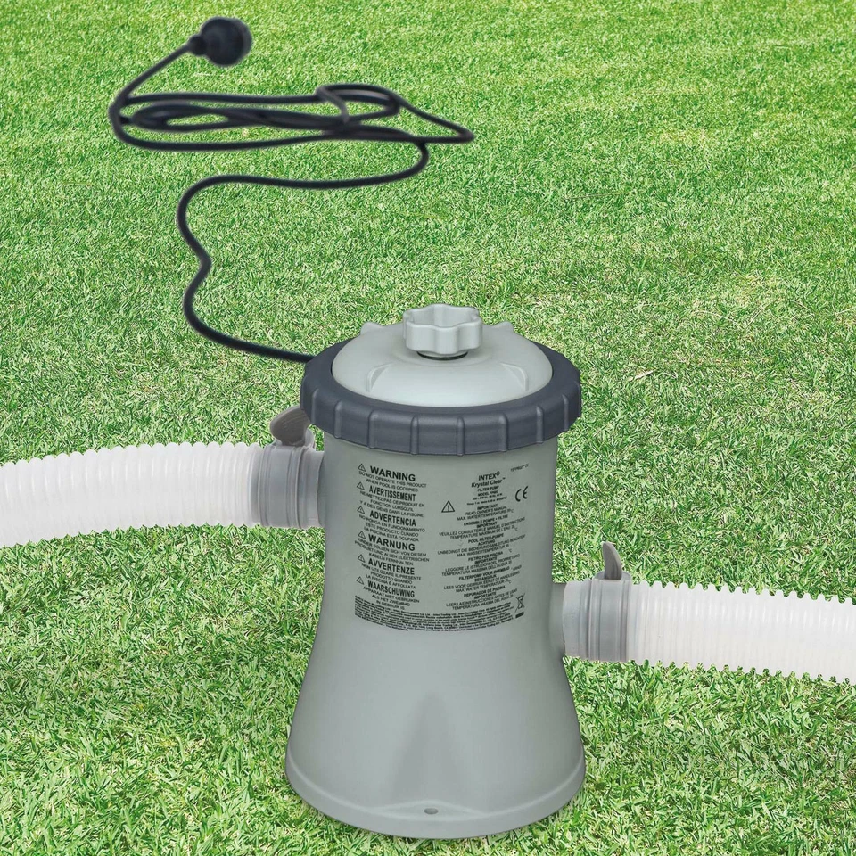 Intex 28602 Pompa Filtro Depuratore a Cartuccia per Piscine Easy/Frame 1.250 l/h - Immagine 2 di 4