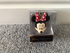 Disney Minnie Mouse Hänger Schlüsselanhänger Charm Primär verpackt - Brandneu