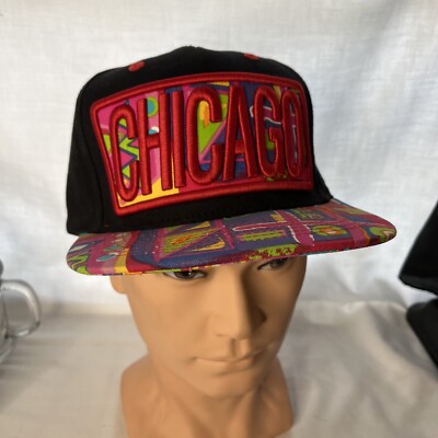 Chicago hip hop KB Ethos baseball hat men's size one size snapback embroidered