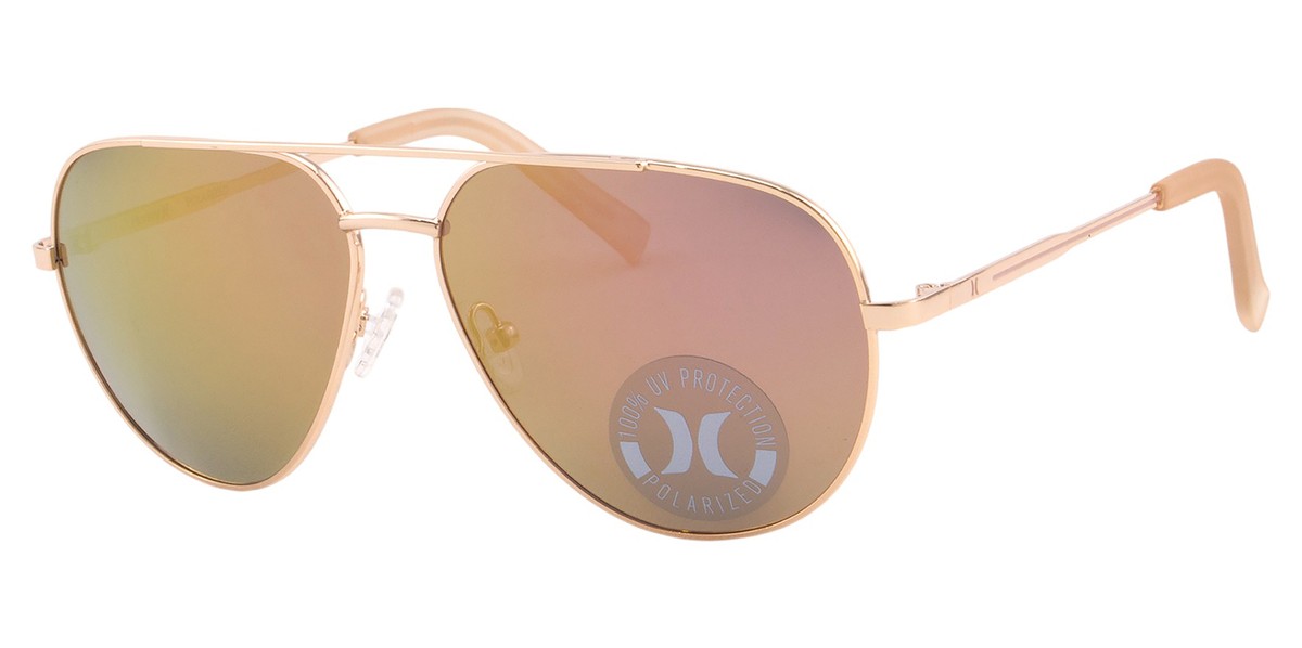 専用　4セット Hurley Polarized Classic Aviator Sunglasses w/ Slim Temples