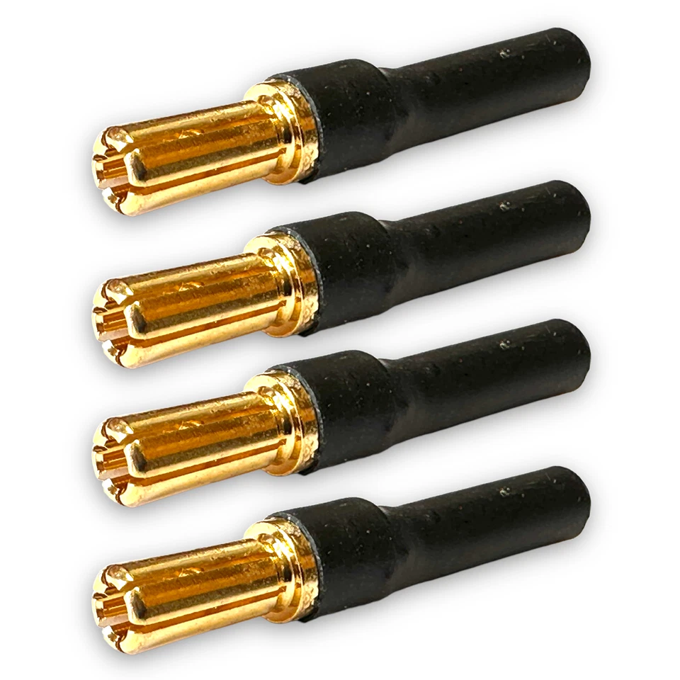 ✅ 1x Adaptador 4.0mm 4mm Hembra a 5mm Macho 60A Enchufe Oro ✅ - Imagen 3 de 4