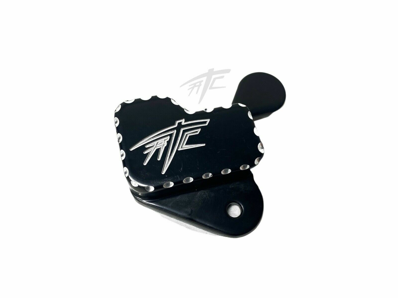 ATC BLACK CONTRAST CUT KICKSTAND SAFETY SWITCH COVER 2020 SUZUKI HAYABUSA