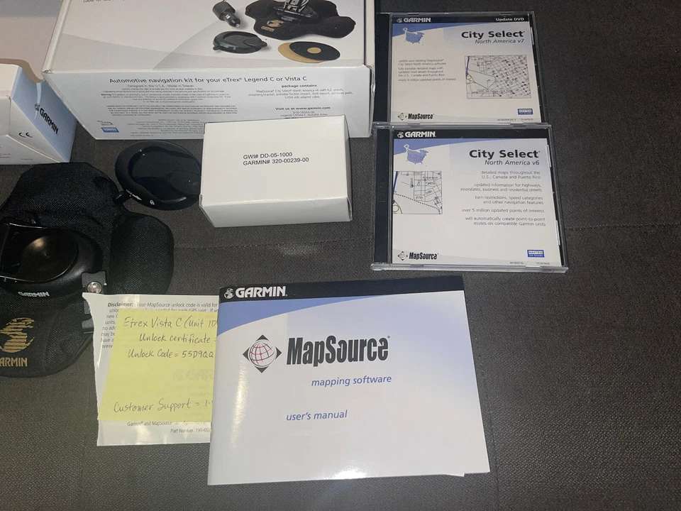 Garmin ETREX VISTA C + Automotive Navigation Kit. COMPLETE - Image 3 of 4