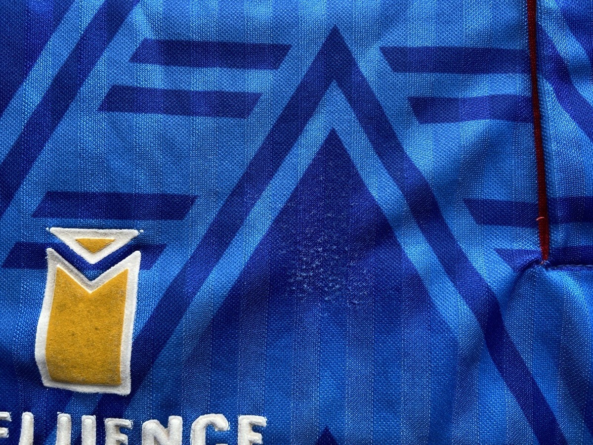 Maillot De Football Portsmouth 1991-1992 Away - Taille M Pour Adulte, Occasion