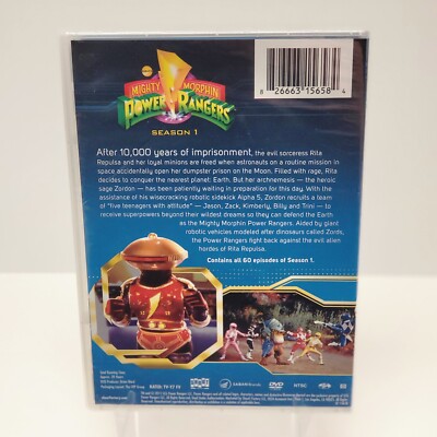 Mighty Morphin Power Rangers The Complete First Season DVD | eBay