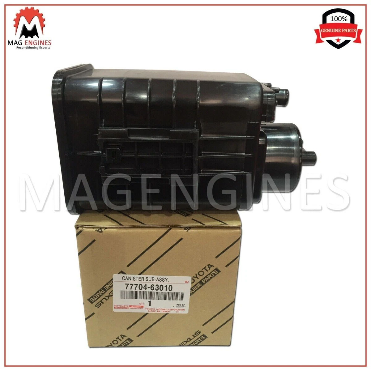 77704-63010 GENUINE OEM CANISTER ASSY, CHARCOAL 7770463010 | eBay