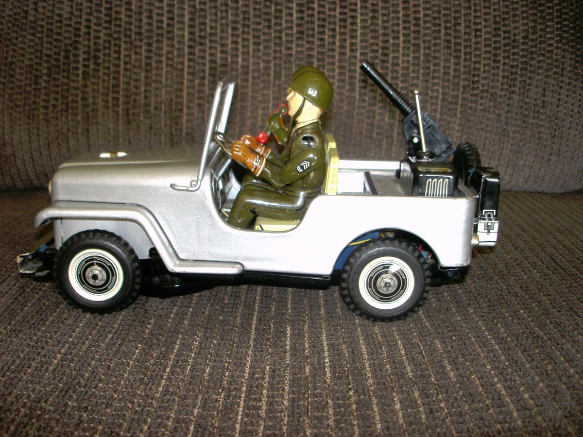 Toy Nomura - anti-aérien JEEP - 1950-1959 - Japon