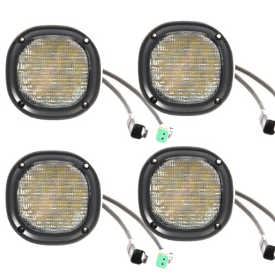 4x 45W LED Work Light Flood AT352538 for John Deere 332E 332G 333D 333E 333G