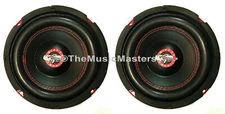Pair 6.5 inch Home Studio Car Audio Stereo WOOFER Subwoofer Replacement Speaker