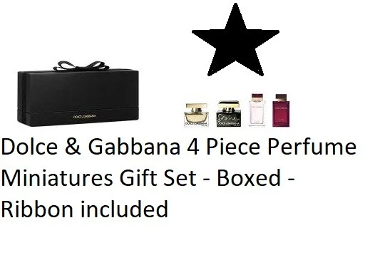 Dolce and cheap gabbana miniatures