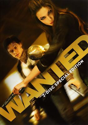 Wanted (DVD, 2008, 2-Disc Set, Special Edition) NEW