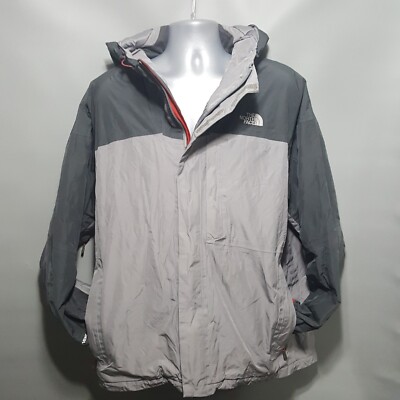 The North Face Summit Series Mens Hyvent Alpha Gray Coat Jacket PrimaLoft Sz XL