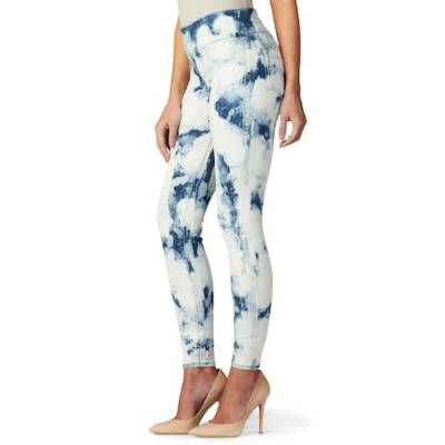 Rock & Republic Womens Fever Pull On Denim Leggings 2L Acid To Dye For Wash C58
