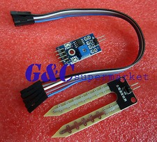10PCS Soil Hygrometer Detection Module Soil Moisture Sensor NEW M21