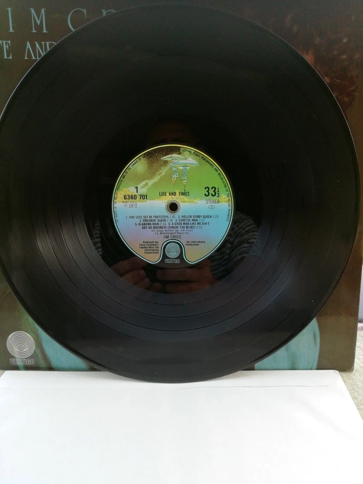 Jim Croce-Life and Times on Vertigo NM - Image 2 of 3